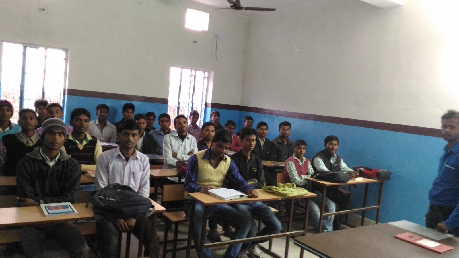 Students in classroom at ITI